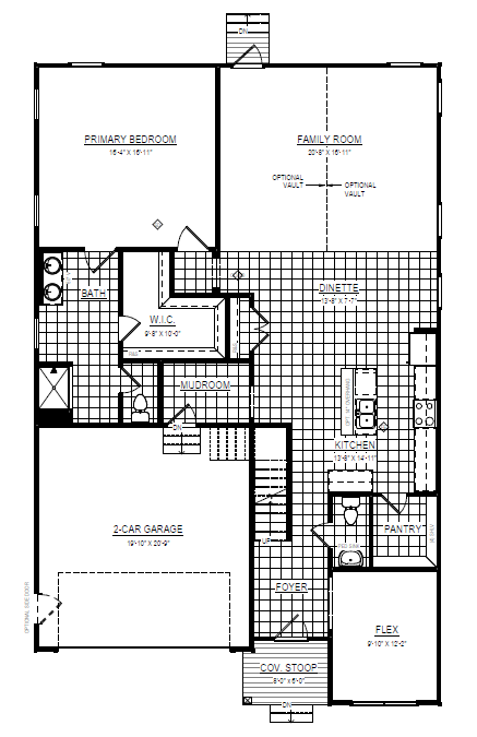 Black and white floor plan of Somerset Hill with labeled rooms, including garage, kitchen, bedrooms, and living spaces.